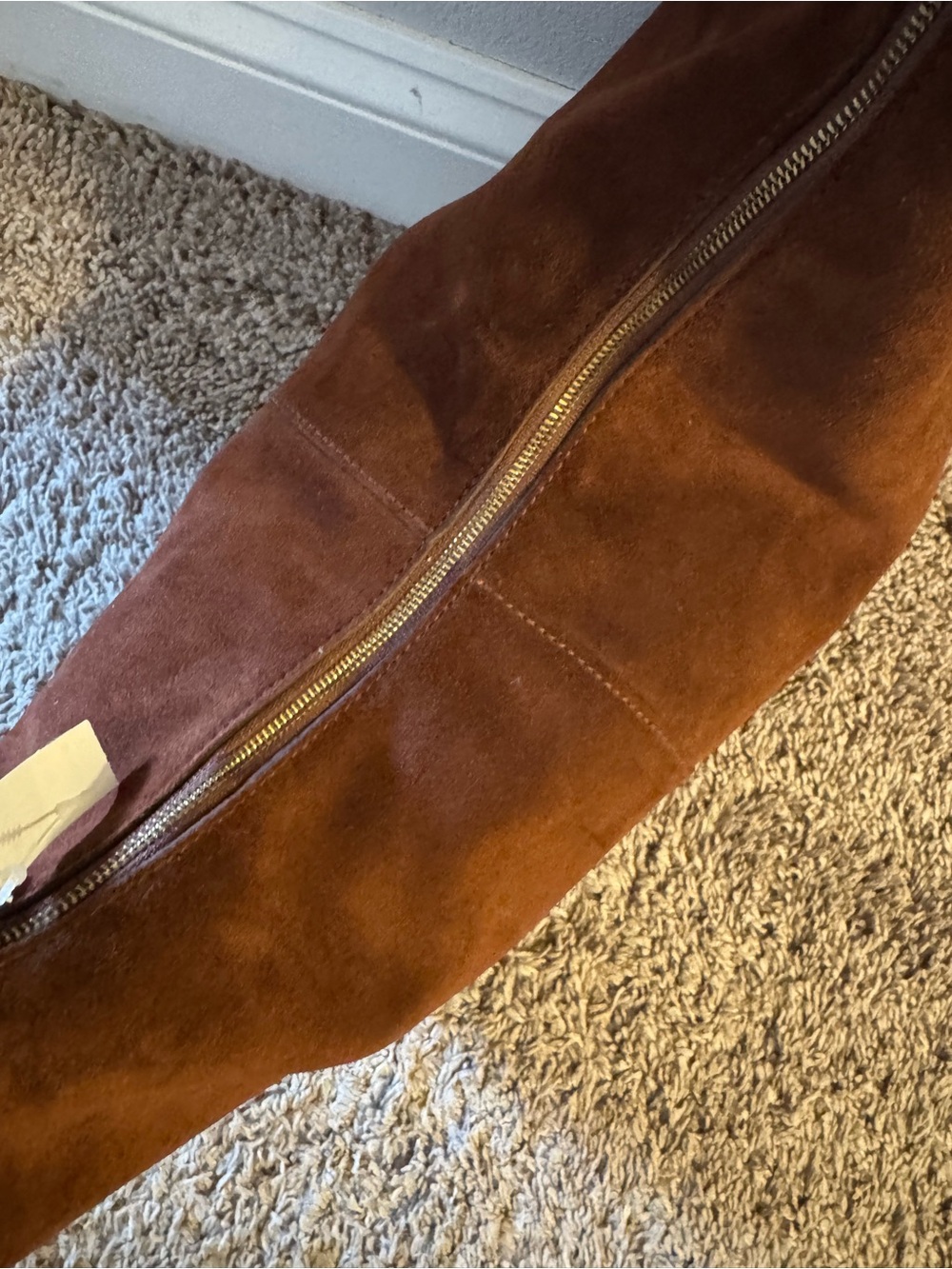 Madewell  Suede Essentials Slouch Hobo Bag NEW - Picture 9 of 16